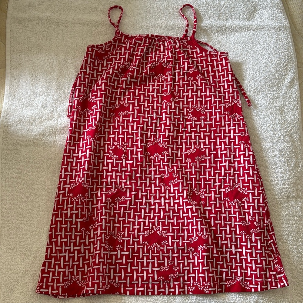 Kids Red Summer Dress - HANNA ANDERSSON